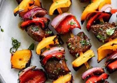 Steak Kabobs dish